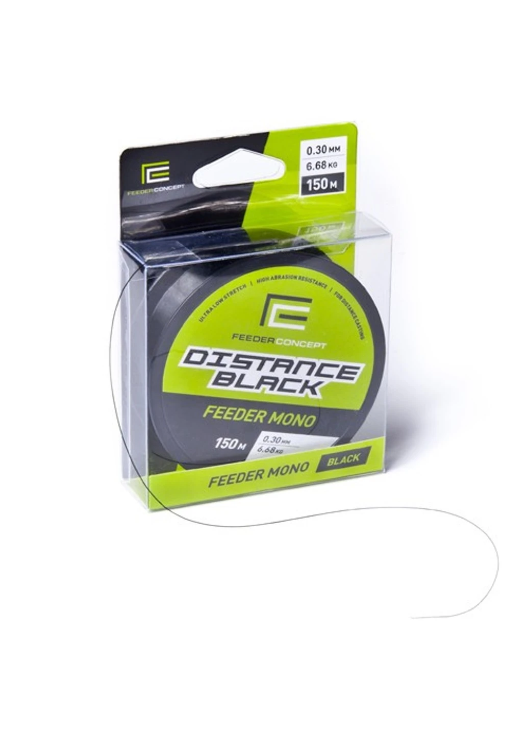 Леска монофильная FC Distance Black 150 м 0,27мм 5,9кг/13lb (FC4001-027) Feeder Concept (252468609)