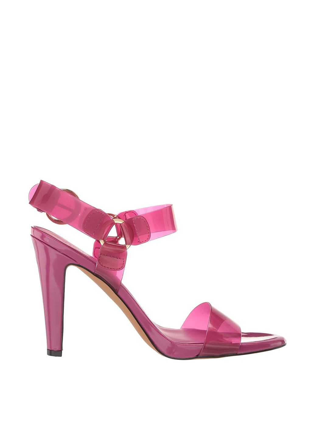 Розовые босоножки Karl Lagerfeld с ремешком прозрачные