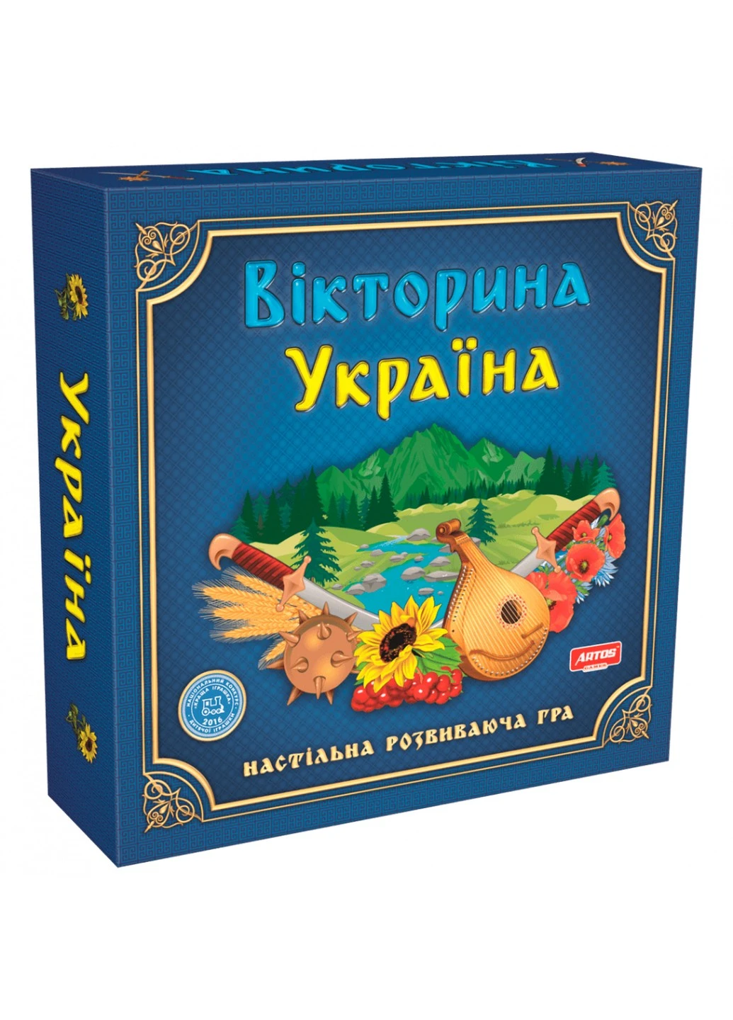 Настільна гра Вікторіна Україна Artos Games (213484914)