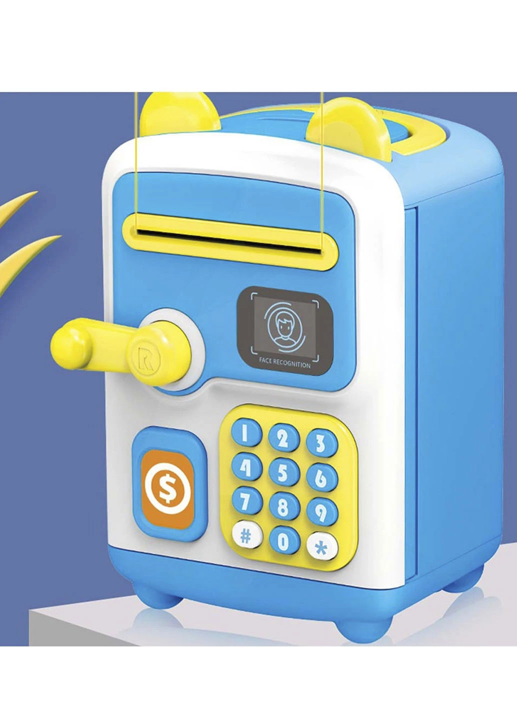Копилка-Сейф с кодовым замком Face Recognition Money BOX электронная детская копилка XO (251954858)