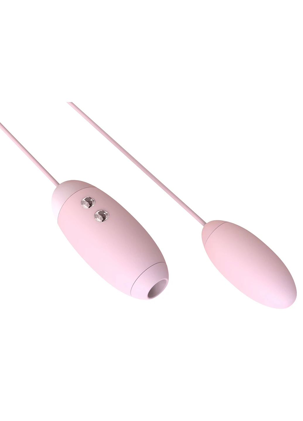 Вакуумний стимулятор з віброяйцем 2-в-1 Miss VV Pink KisToy (254150987)