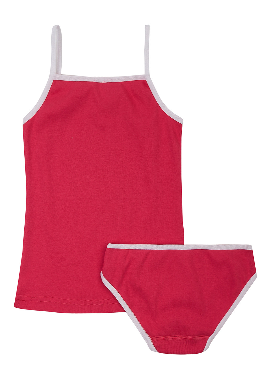 Светло-вишневый демисезонный комплект (майка, трусы) Garnamama