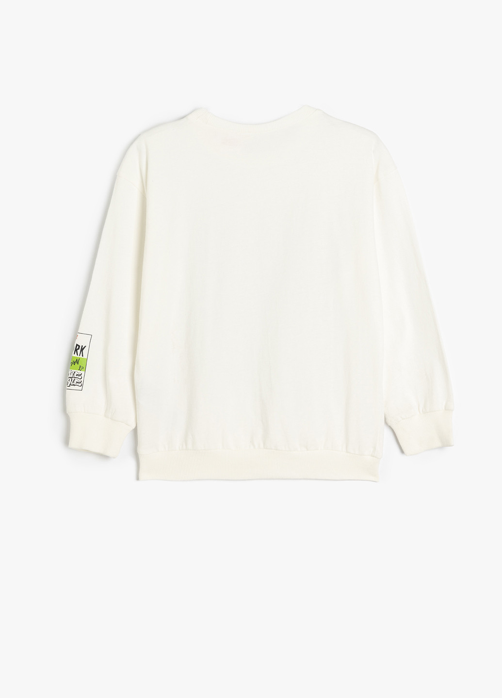 KOTON світшот малюнок молочний кежуал бавовна