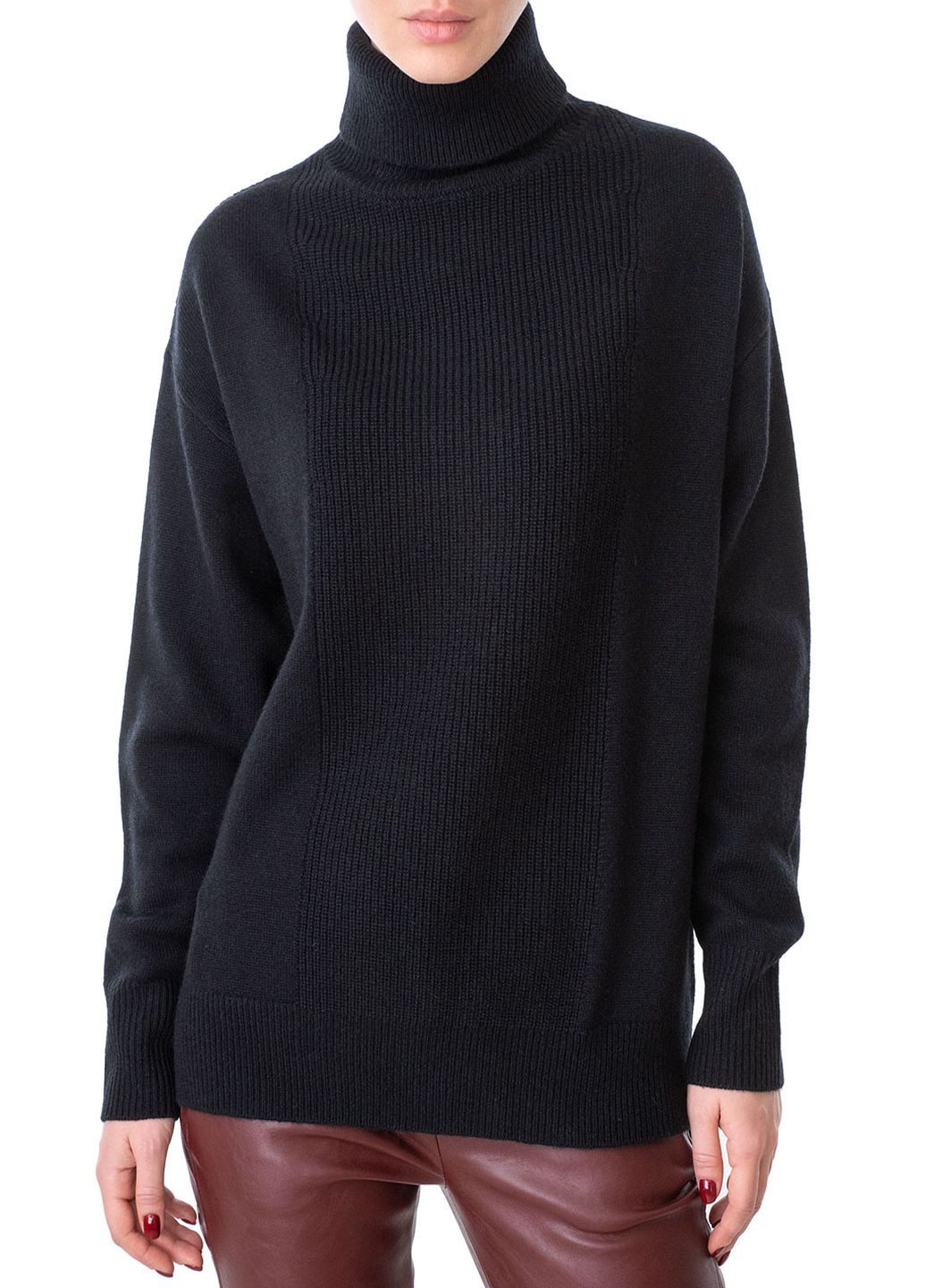Черный зимний свитер Trussardi Jeans