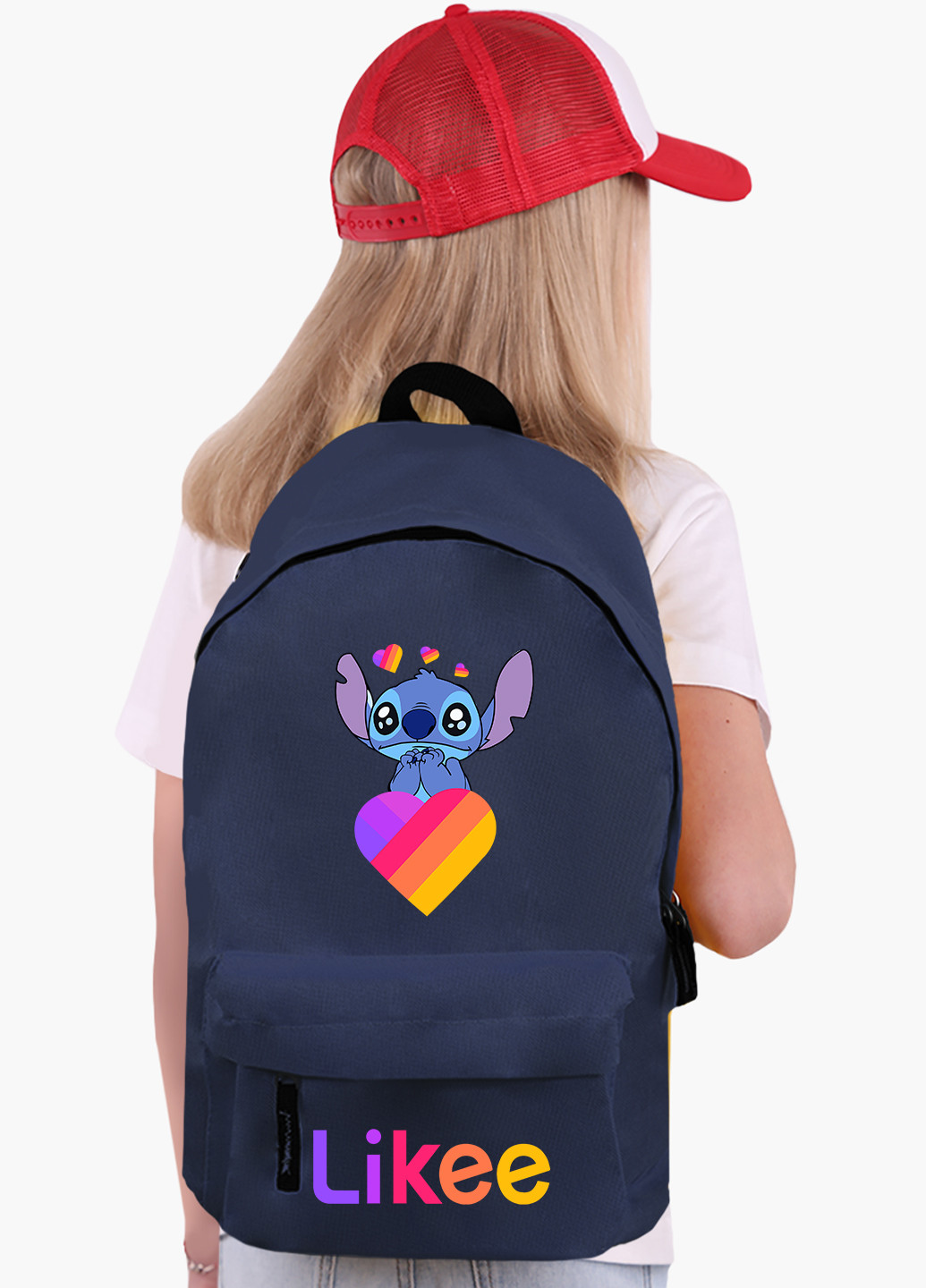Детский рюкзак Стіч Лайки (Stitch Likee) (9263-1596) MobiPrint (217832417)