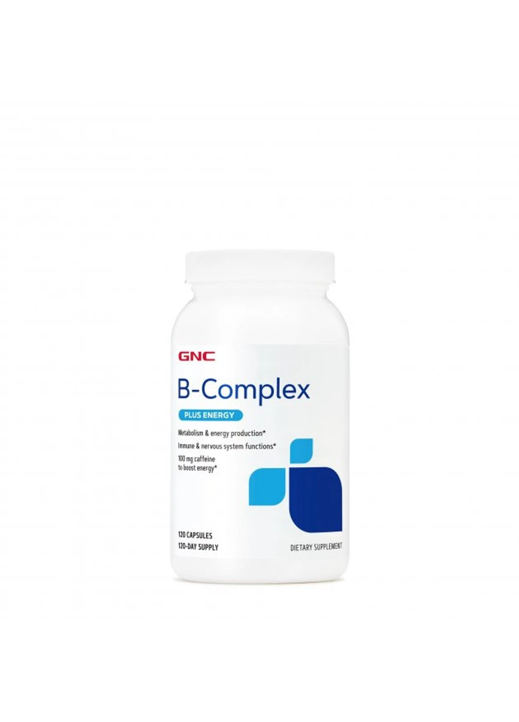 Комплекс вітаміну B B-Complex + Energy 21 капсул GNC (255410107)