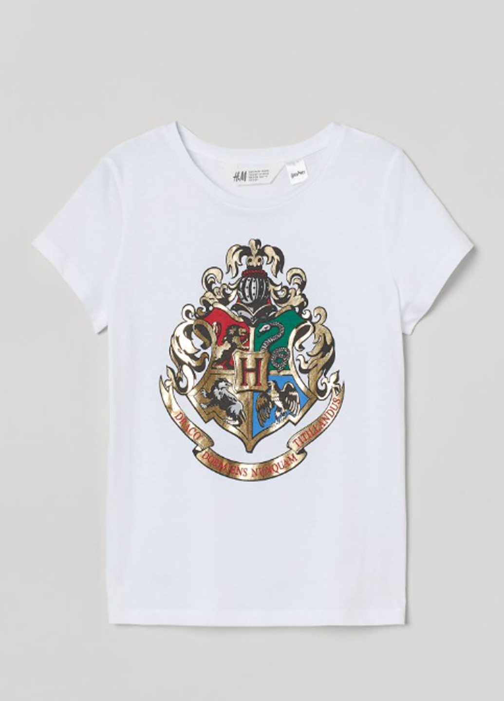 Белая летняя футболка H&M