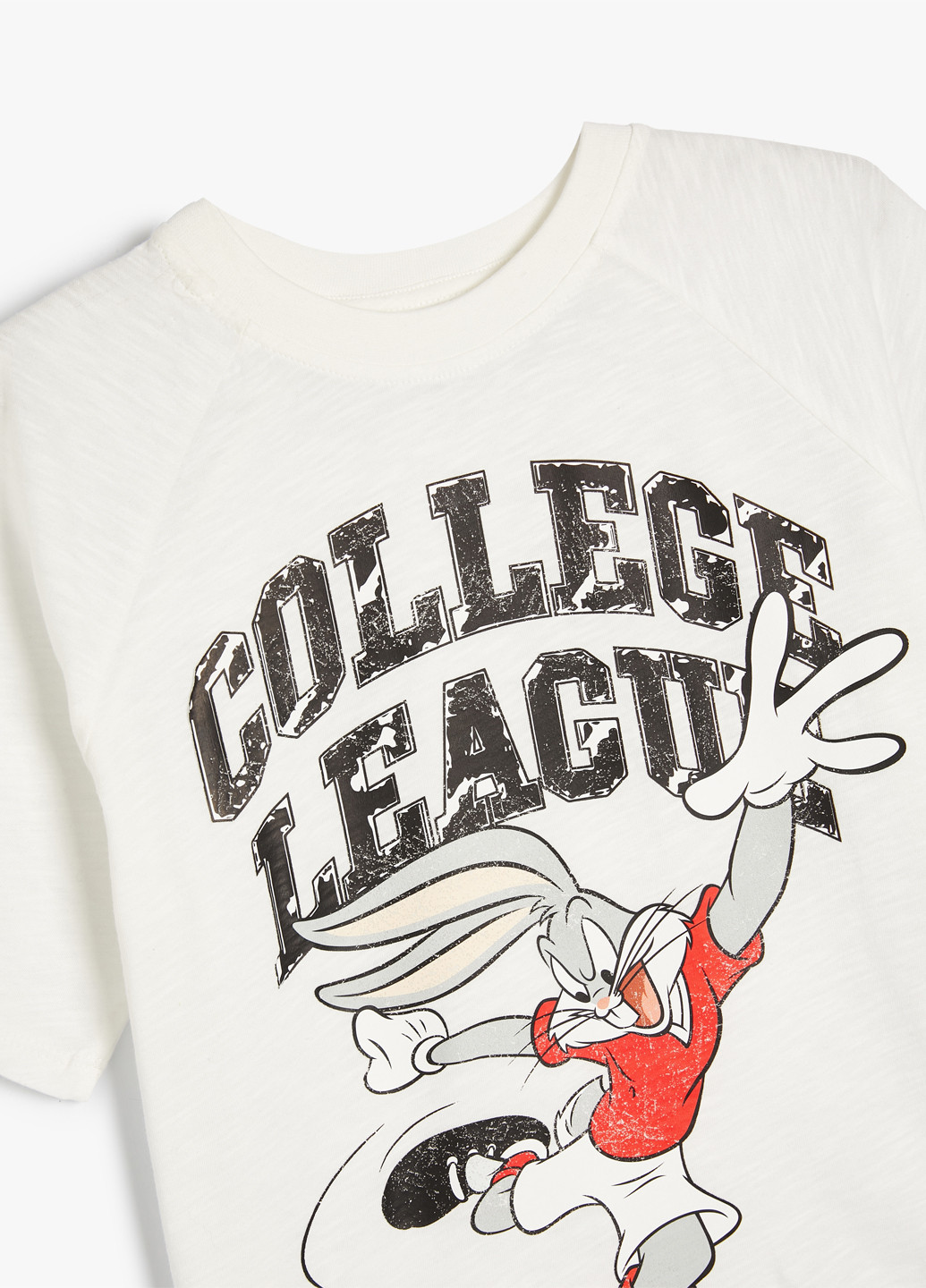 Біла літня футболка KOTON