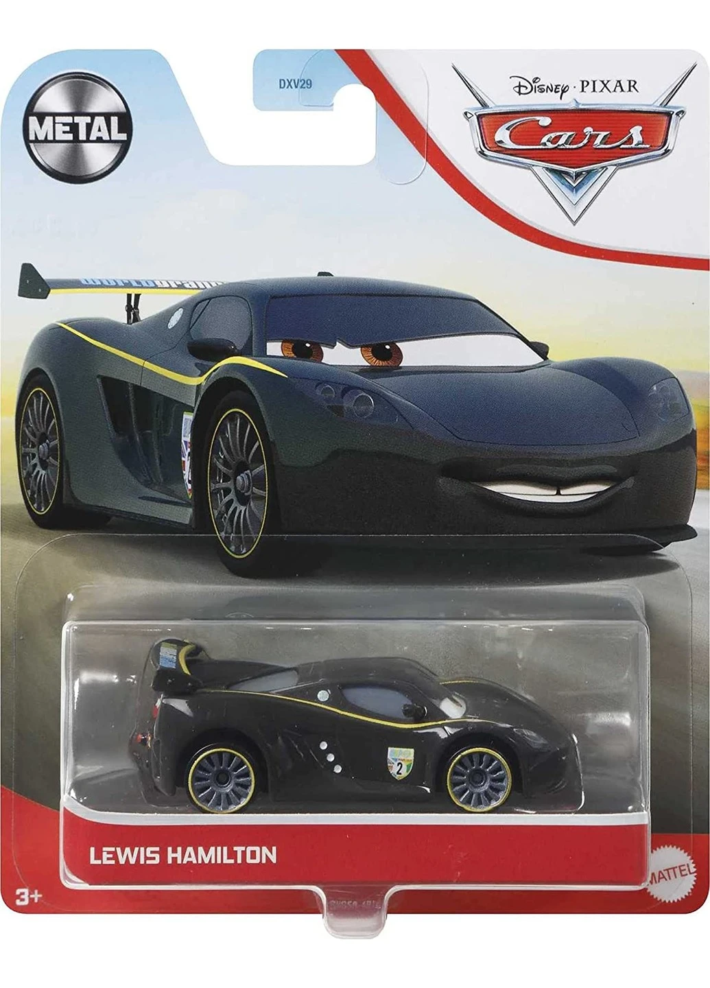 Машинка Тачки 3 Disney Pixar Cars Lewis Hamilton (DXV29 / DVY29) Mattel (255254835)
