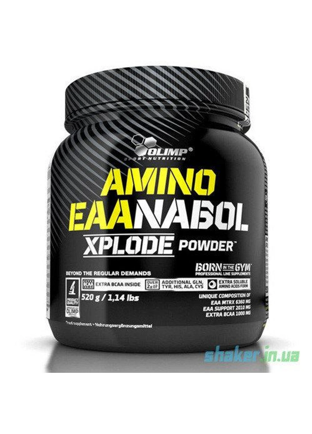 Комплекс амінокислот Amino EAAnabol Xplode (520 г) олімп ice tea peach Olimp (255363380)