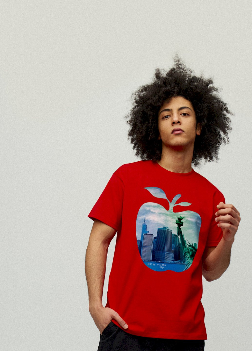 Красная футболка мужская YAPPI