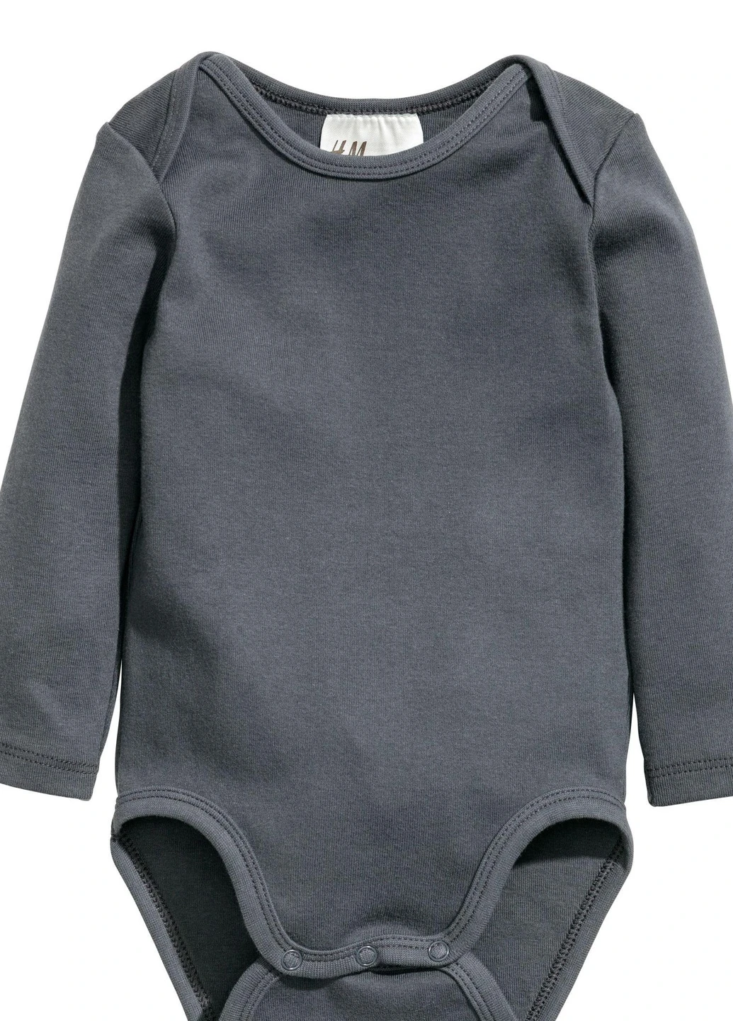 Боді,графіт, H&M Basic (255192388)