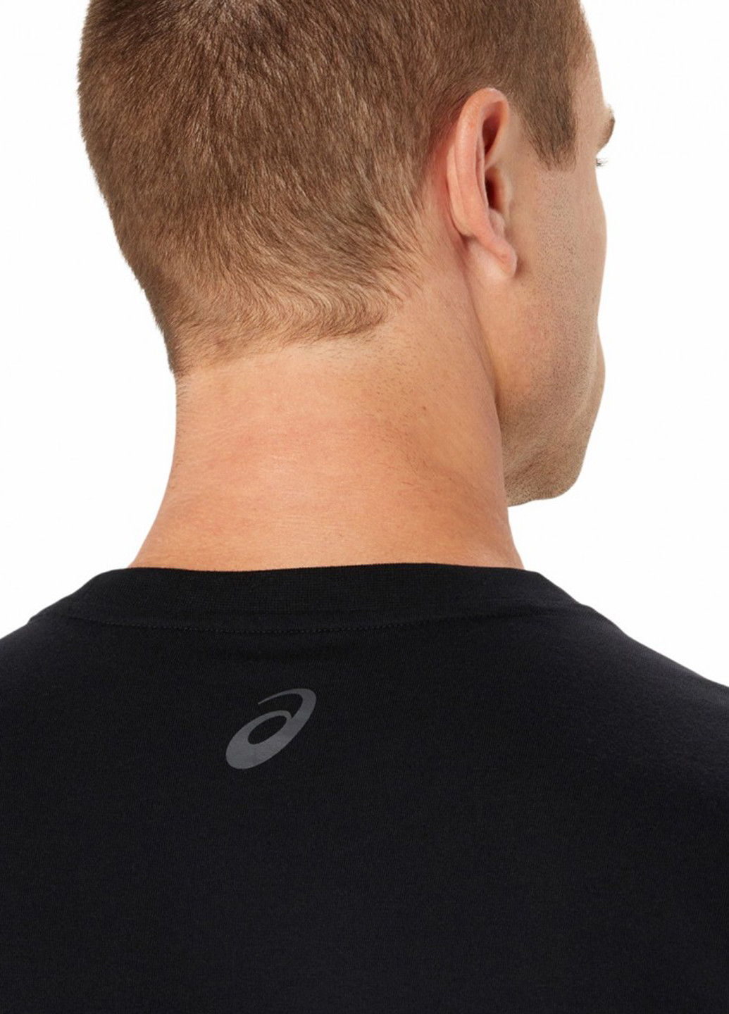 Чорна футболка Asics ASICS LOGO SS TEE