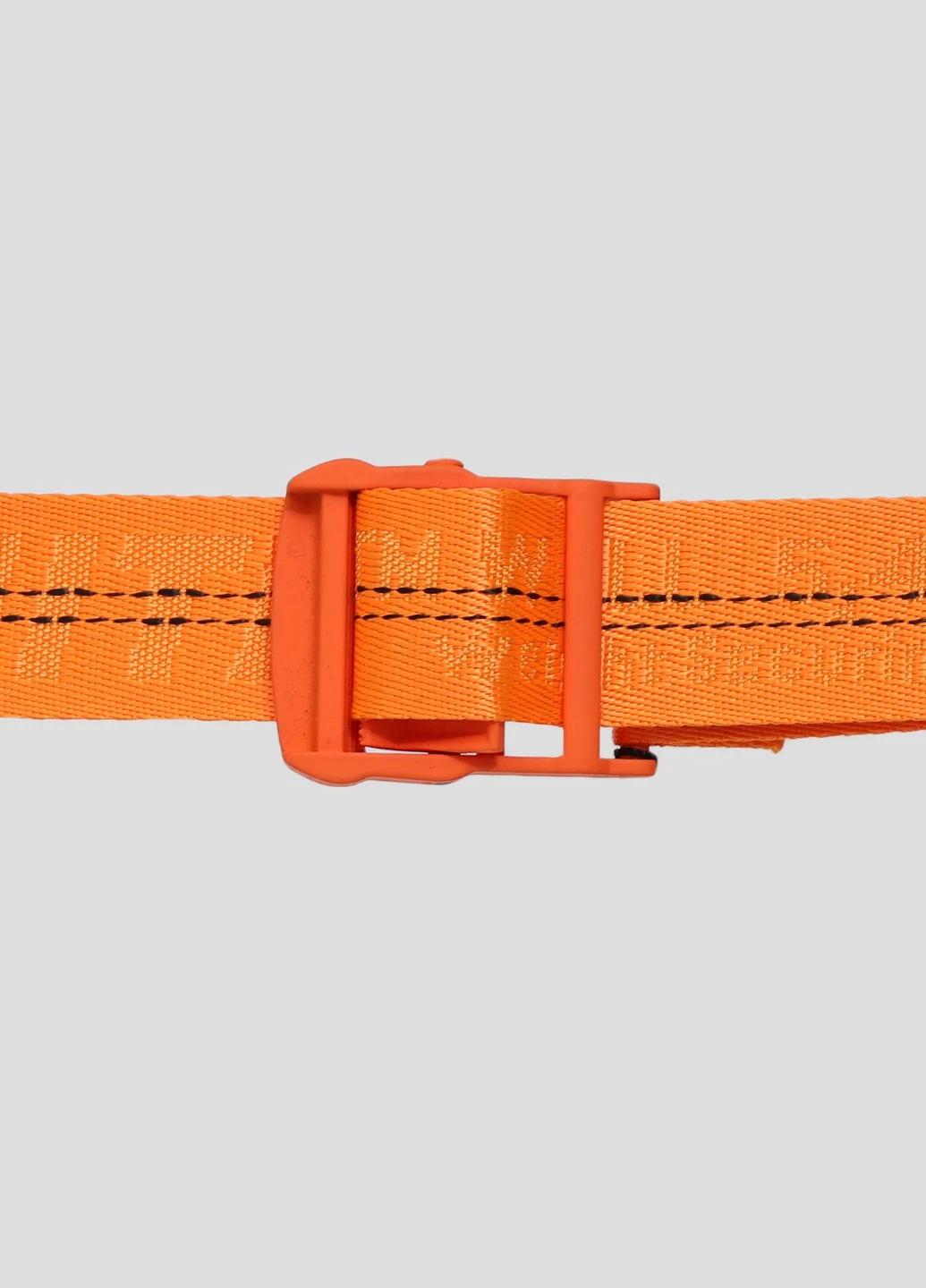 Светло-серый текстильный ремень Off-White (228291387)