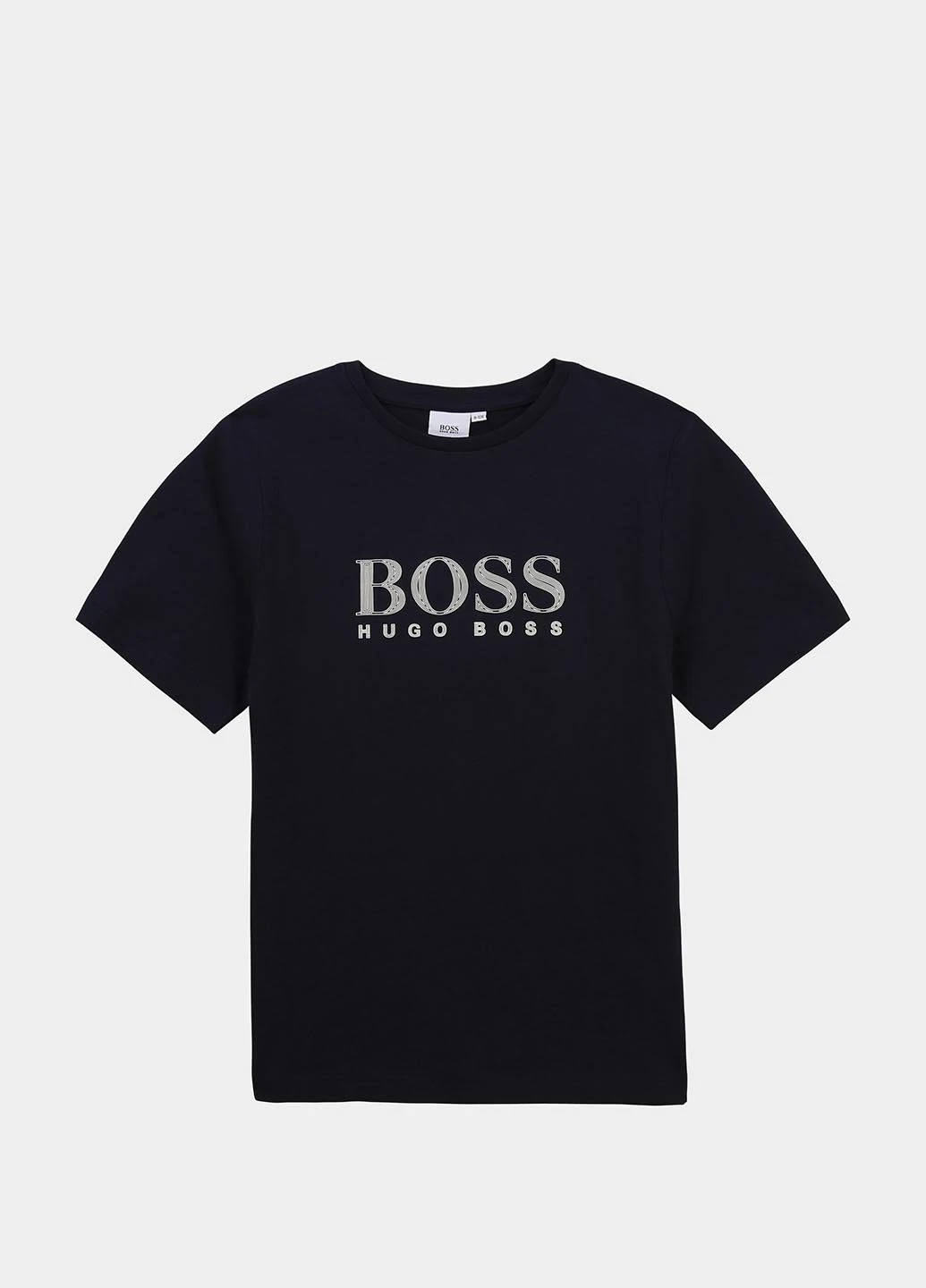 Темно-синя літня футболка Boss J25G96/849