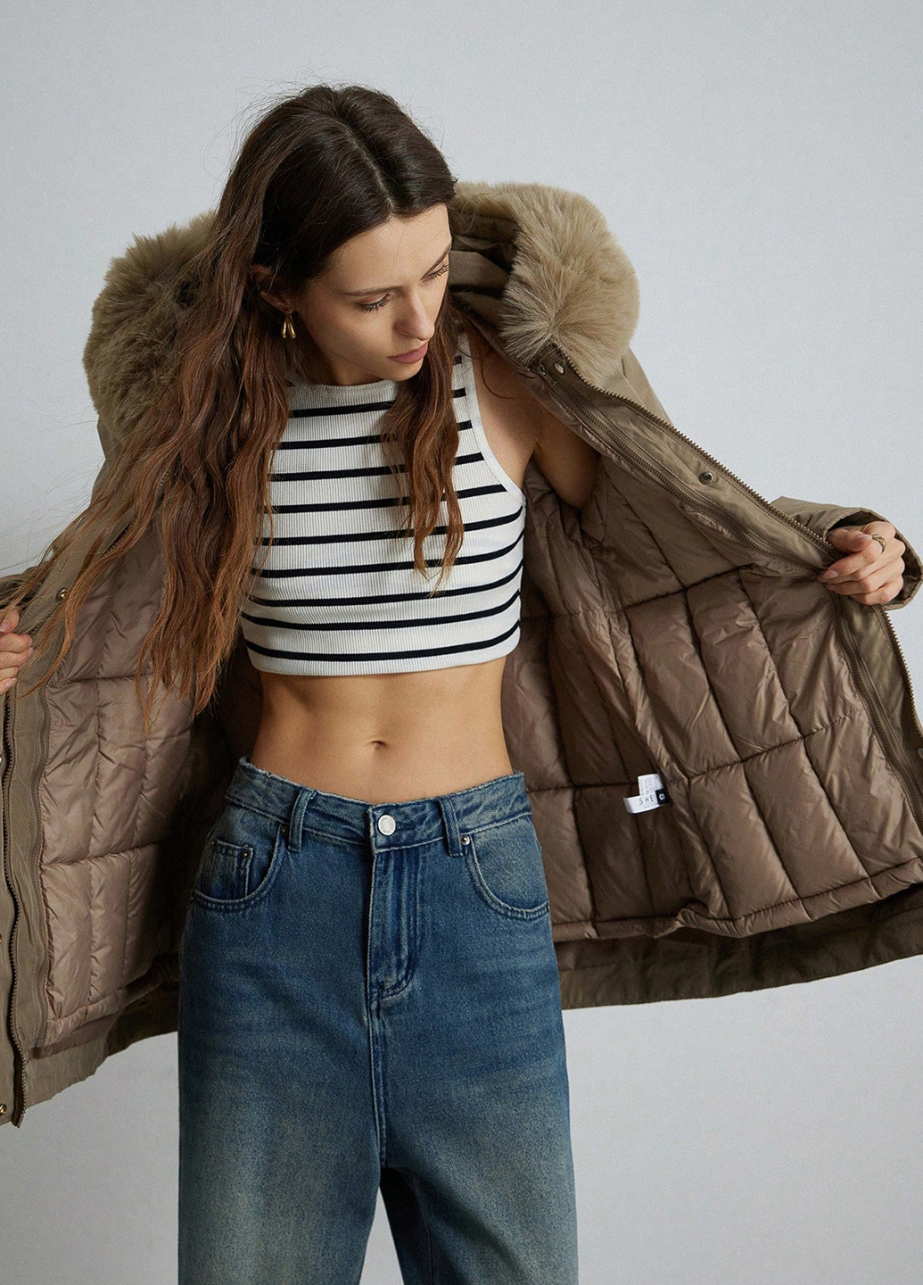 Парка SHEIN (338797502)