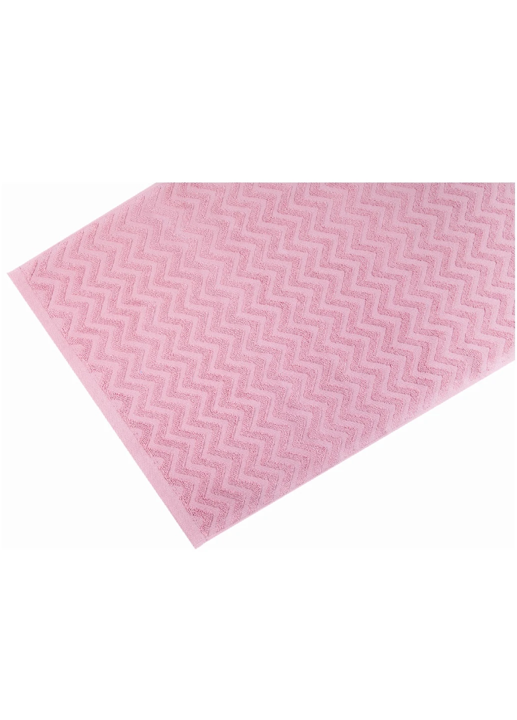 Махровое полотенце для бани и сауны Osborn Textile Ideal геометрический розовый