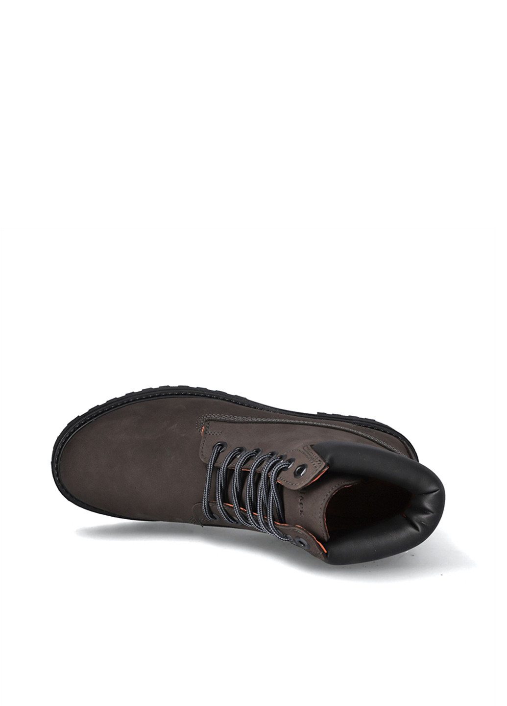 Темно-серые осенние ботинки тимберленды Lumberjack
