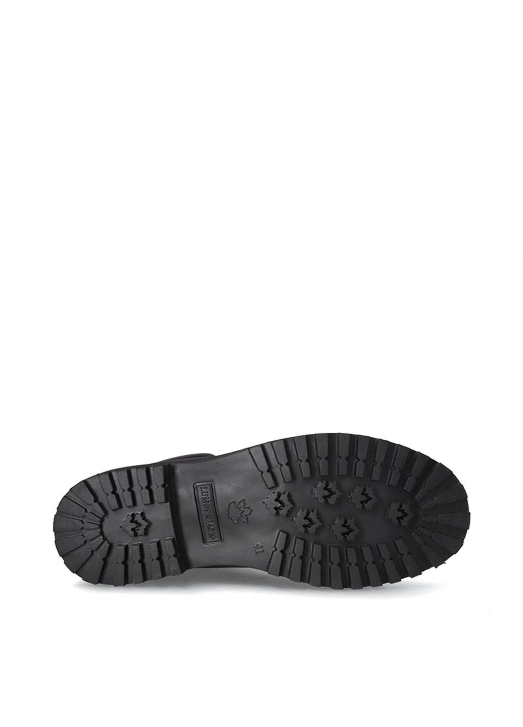 Темно-серые осенние ботинки тимберленды Lumberjack
