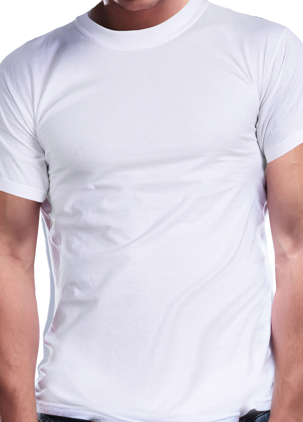 Біла демісезонна футболка з коротким рукавом Miorre