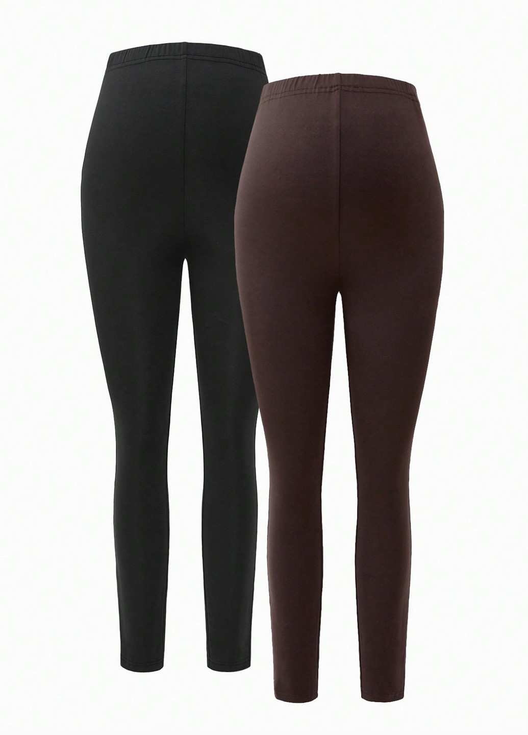 Комбинированные демисезонные леггинсы для беременных (2 шт.) SHEIN