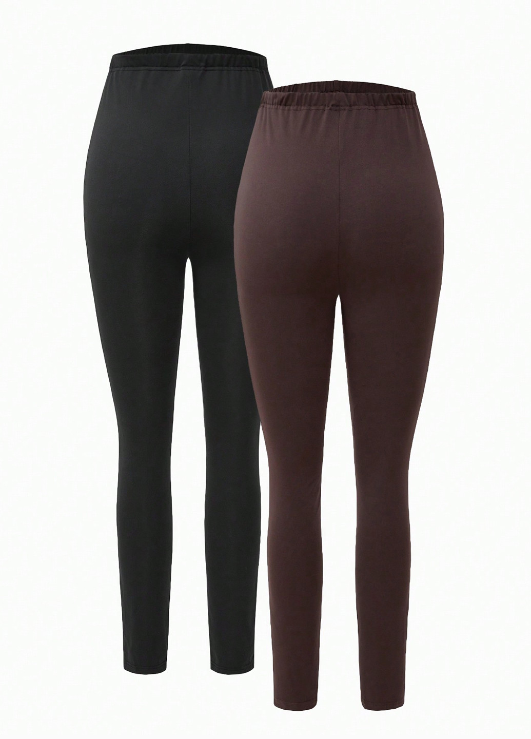 Комбинированные демисезонные леггинсы для беременных (2 шт.) SHEIN