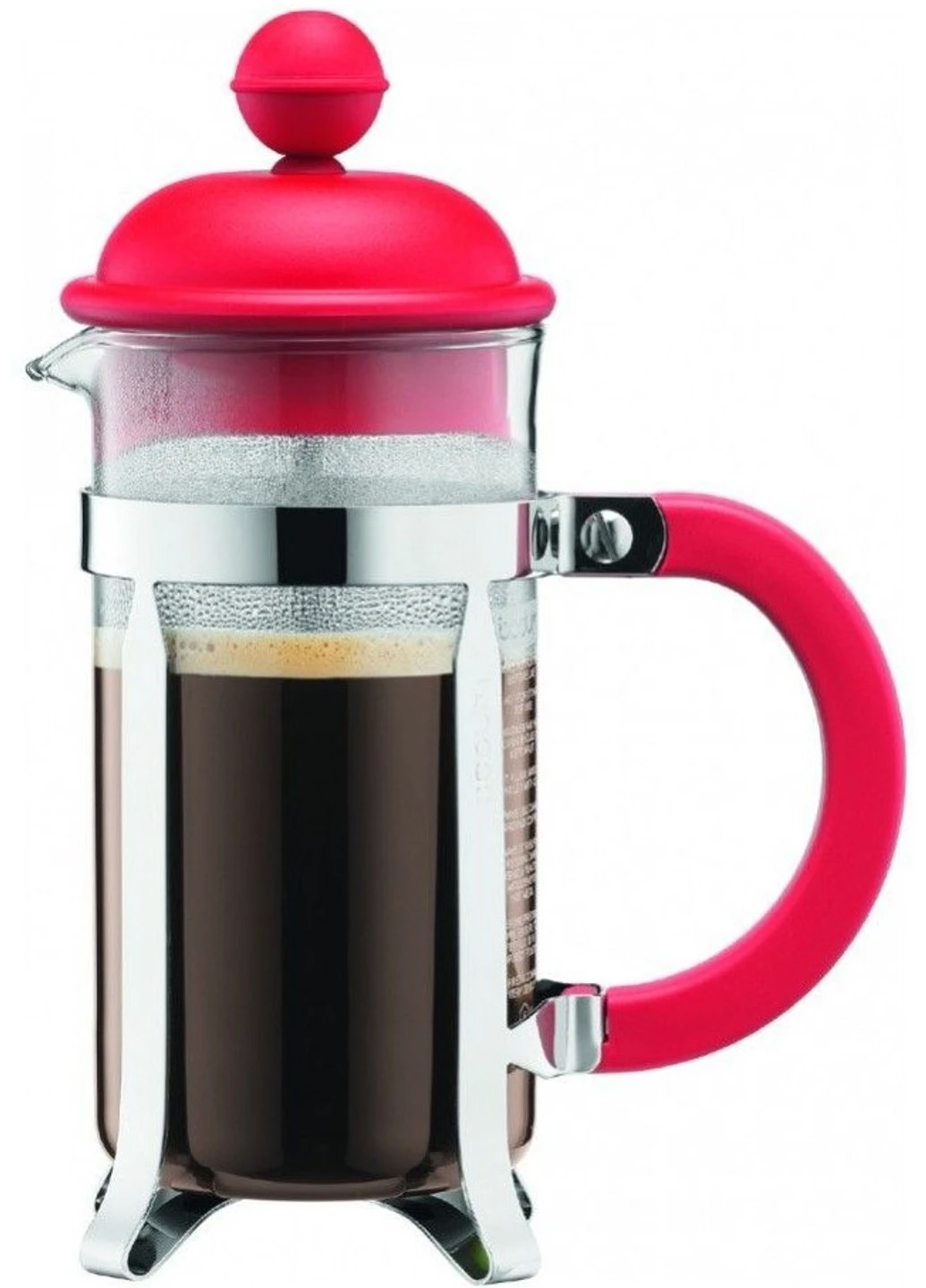 Френч-пресс Caffettiera 350 мл красный Bodum (252744953)