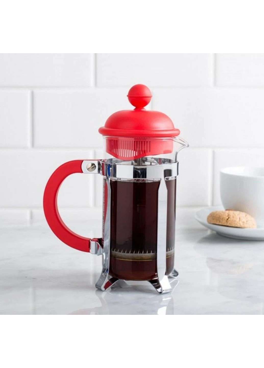 Френч-пресс Caffettiera 350 мл красный Bodum (252744953)