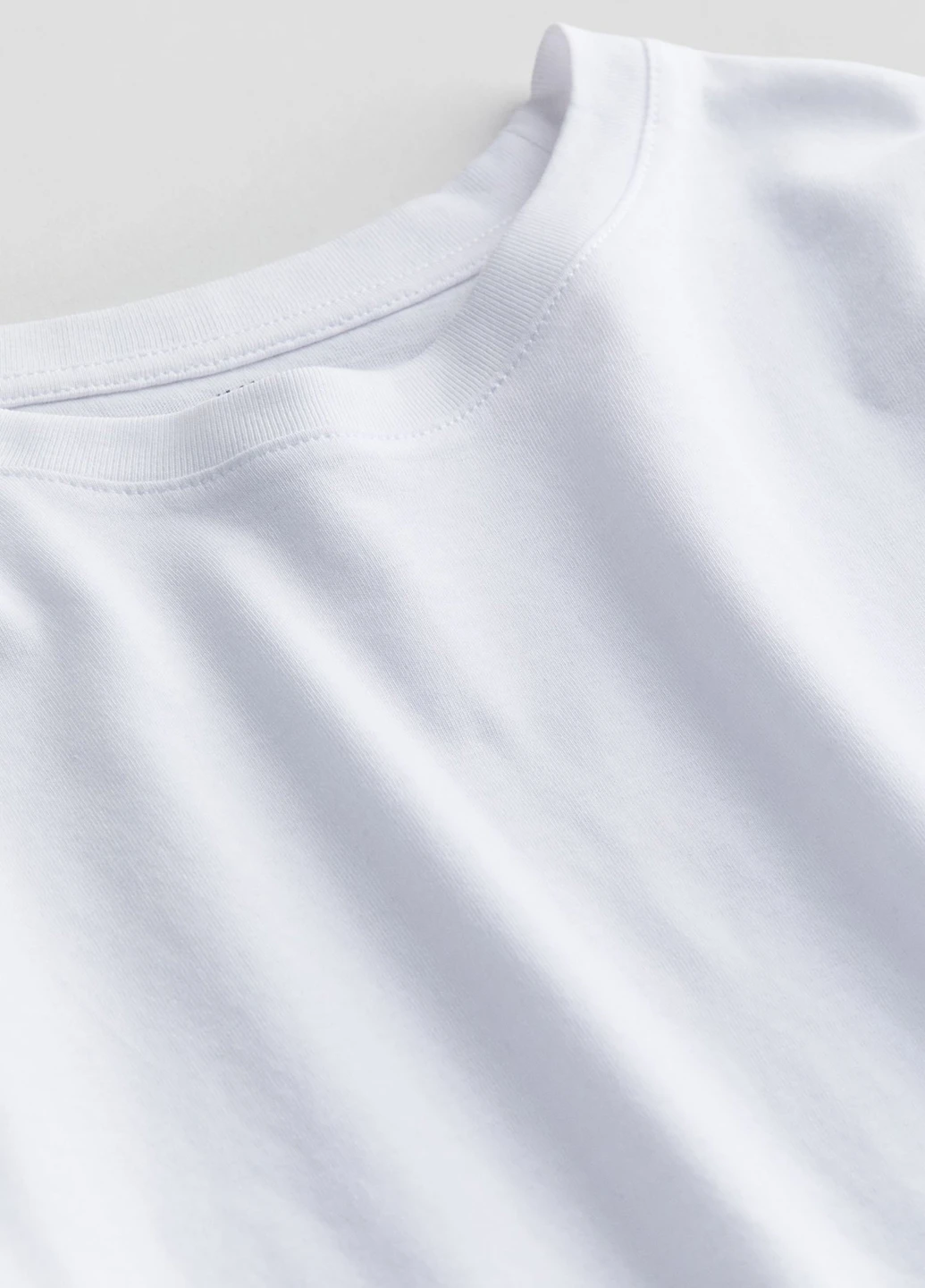 Біла літня футболка H&M