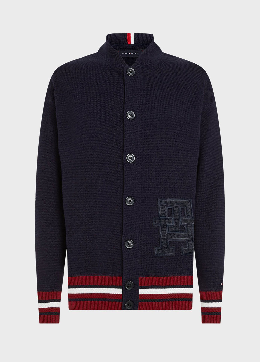 Темно-синий демисезонный кардиган Tommy Hilfiger