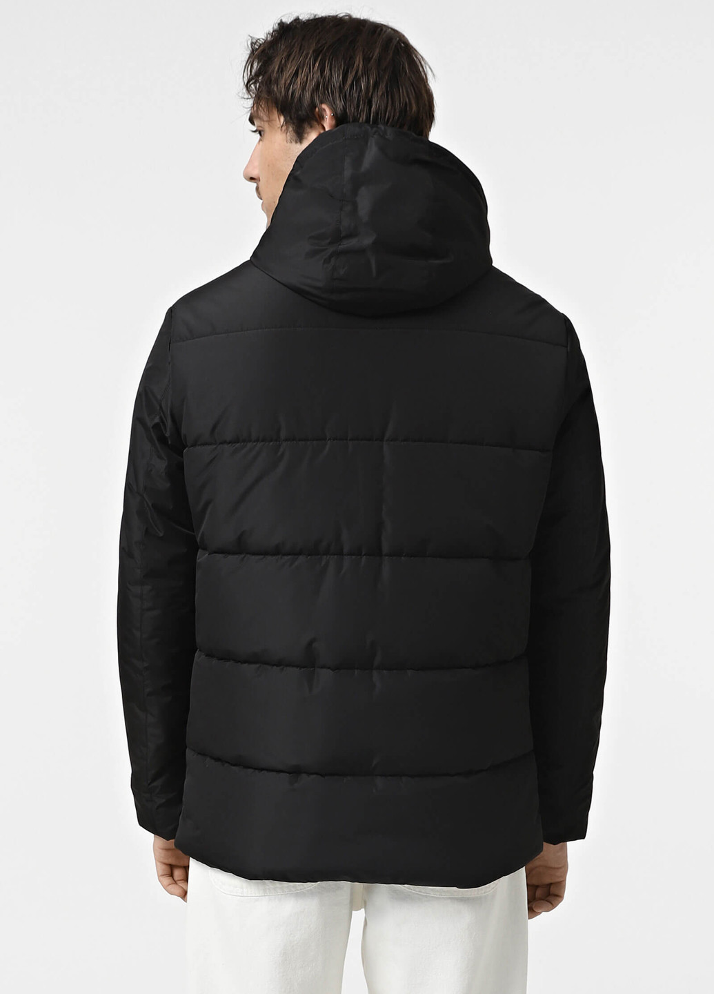 Чорна зимня куртка Sun's House