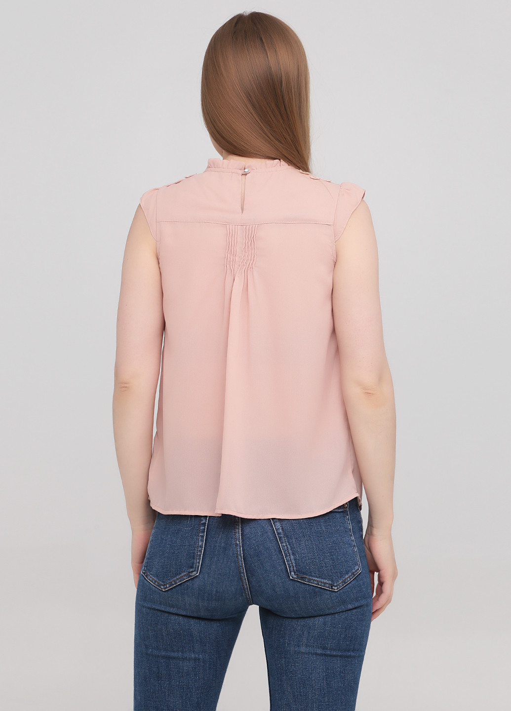 Светло-розовая летняя блуза New Look