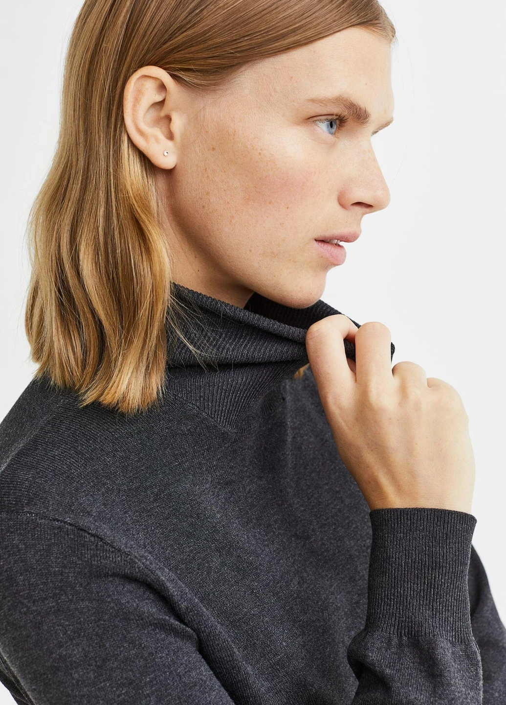 Гольф,темно-сірий, H&M Basic (255170789)