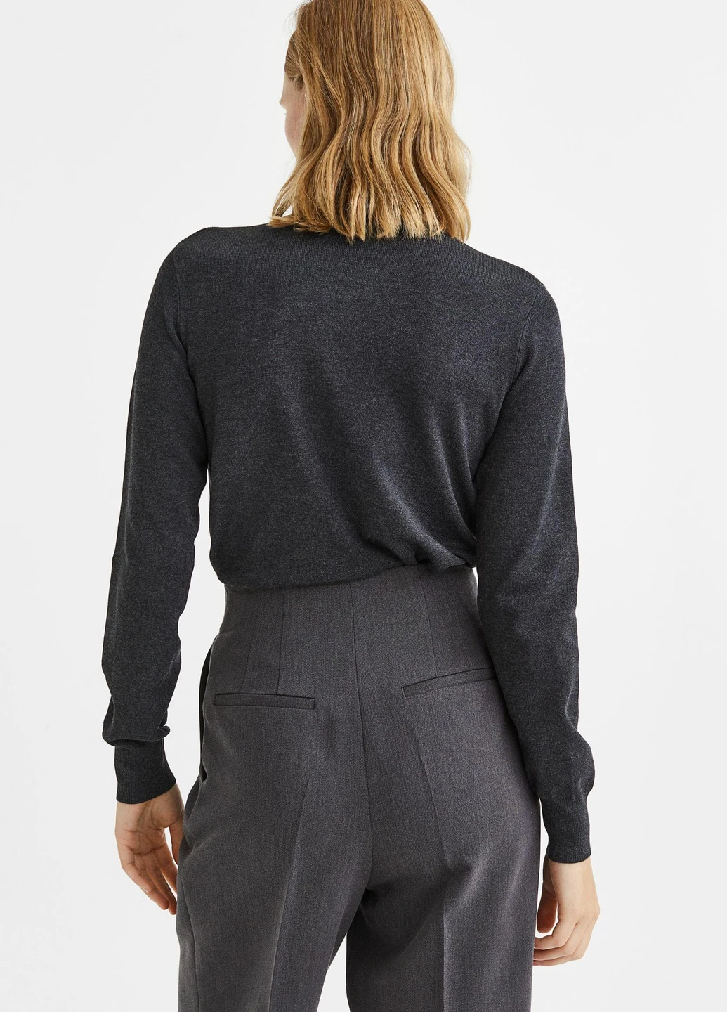 Гольф,темно-сірий, H&M Basic (255170789)