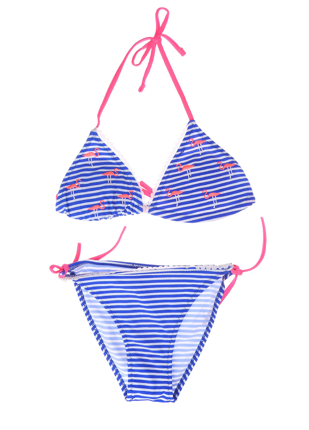 Синій літній купальник (ліф, трусики) Teres
