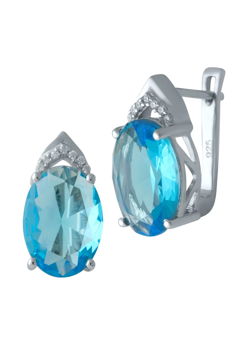 Сережки Silver Flame (152533528)