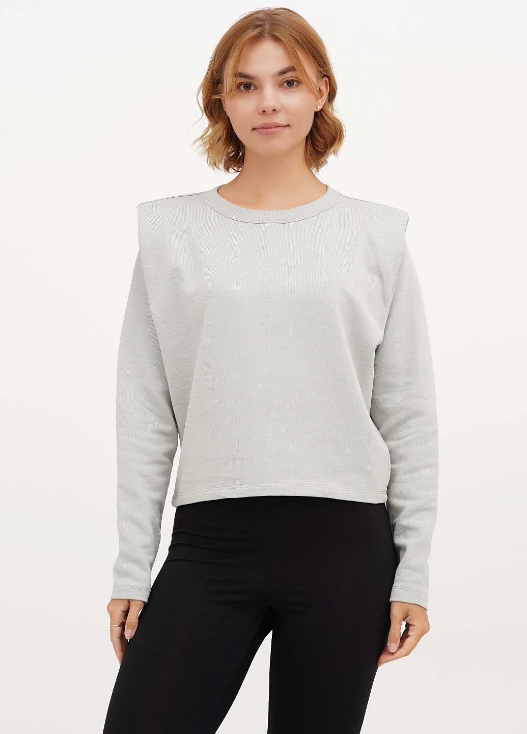 Світло-сірий демісезонний светр H&M