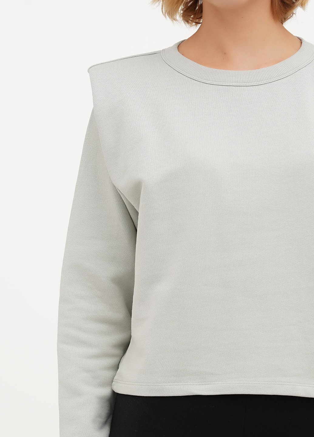 Світло-сірий демісезонний светр H&M