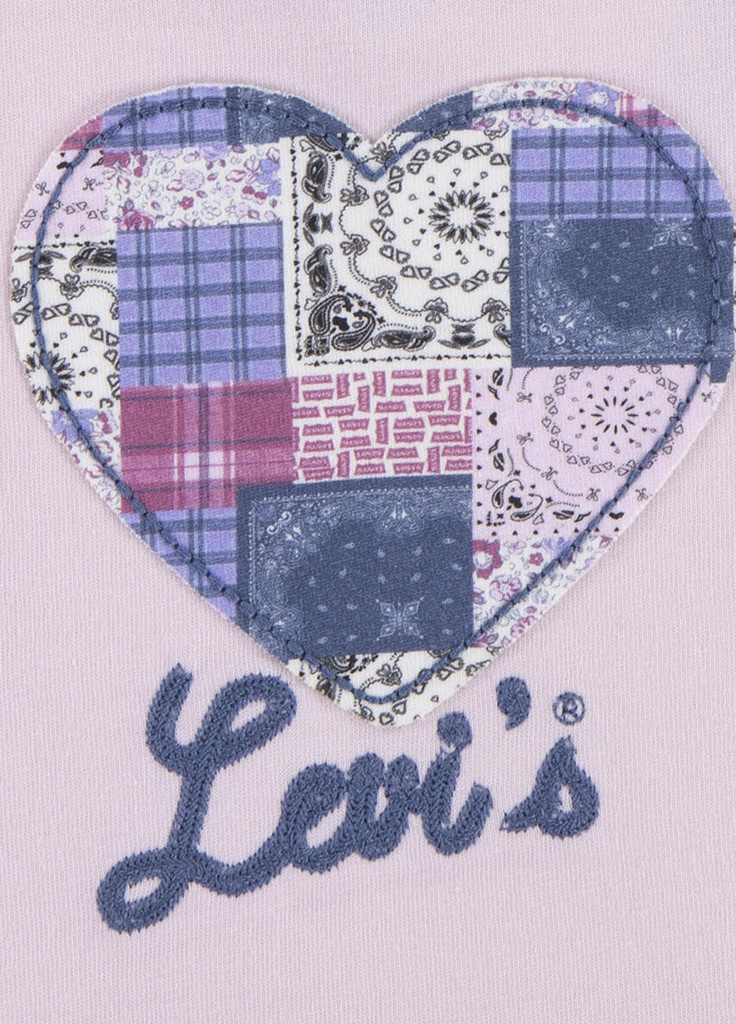 Ліловий демісезонний комплект (лонгслів, джинси) Levi's