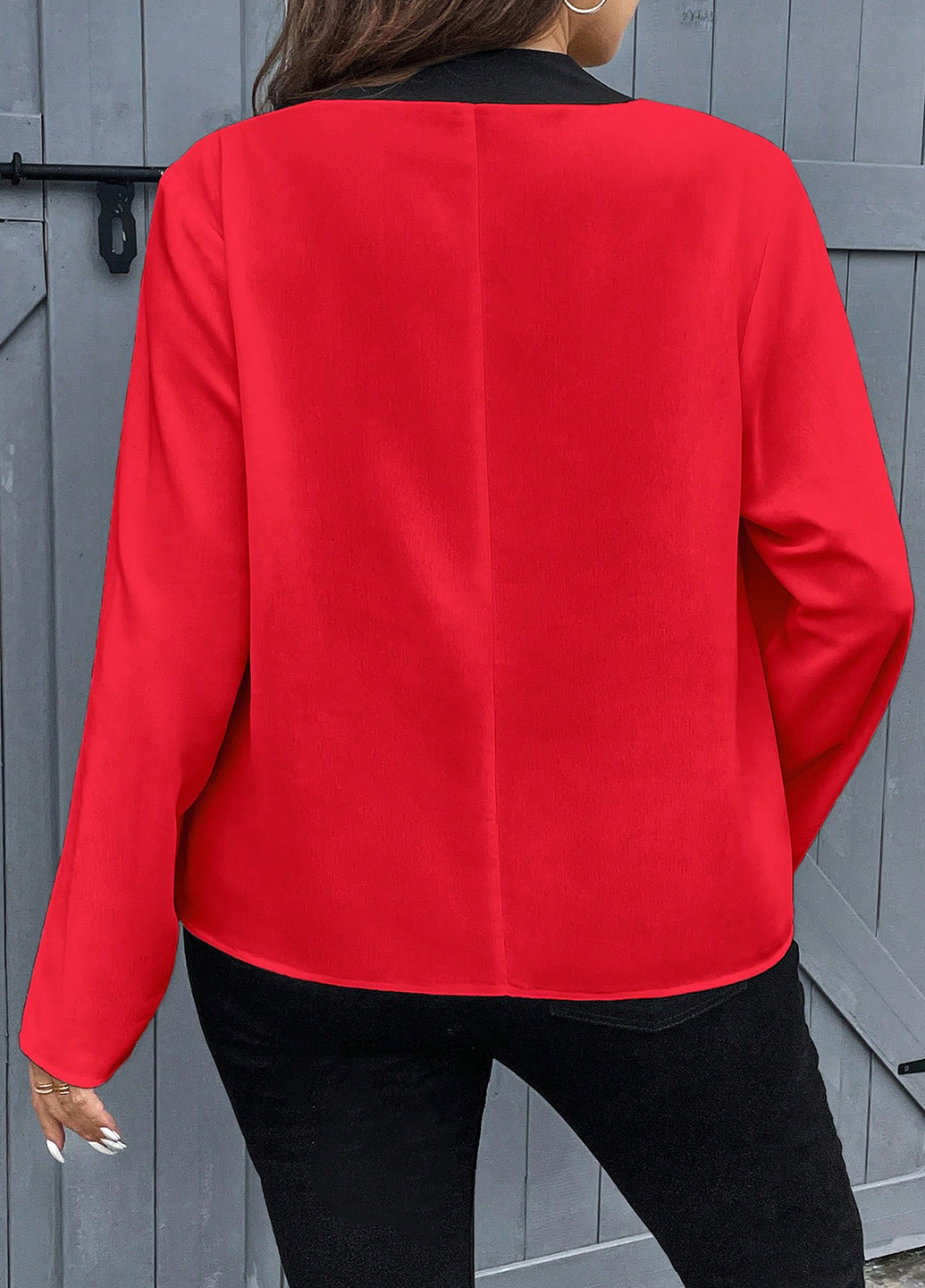 Красная блуза SHEIN