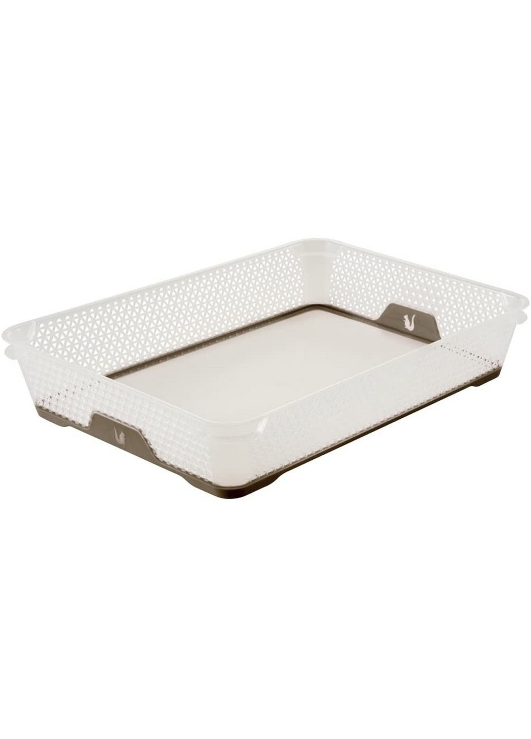 Кошик для зберігання Jonas А-4 прозорий / сіро-коричневий (Кеї 367.3) Keeeper (217310074)