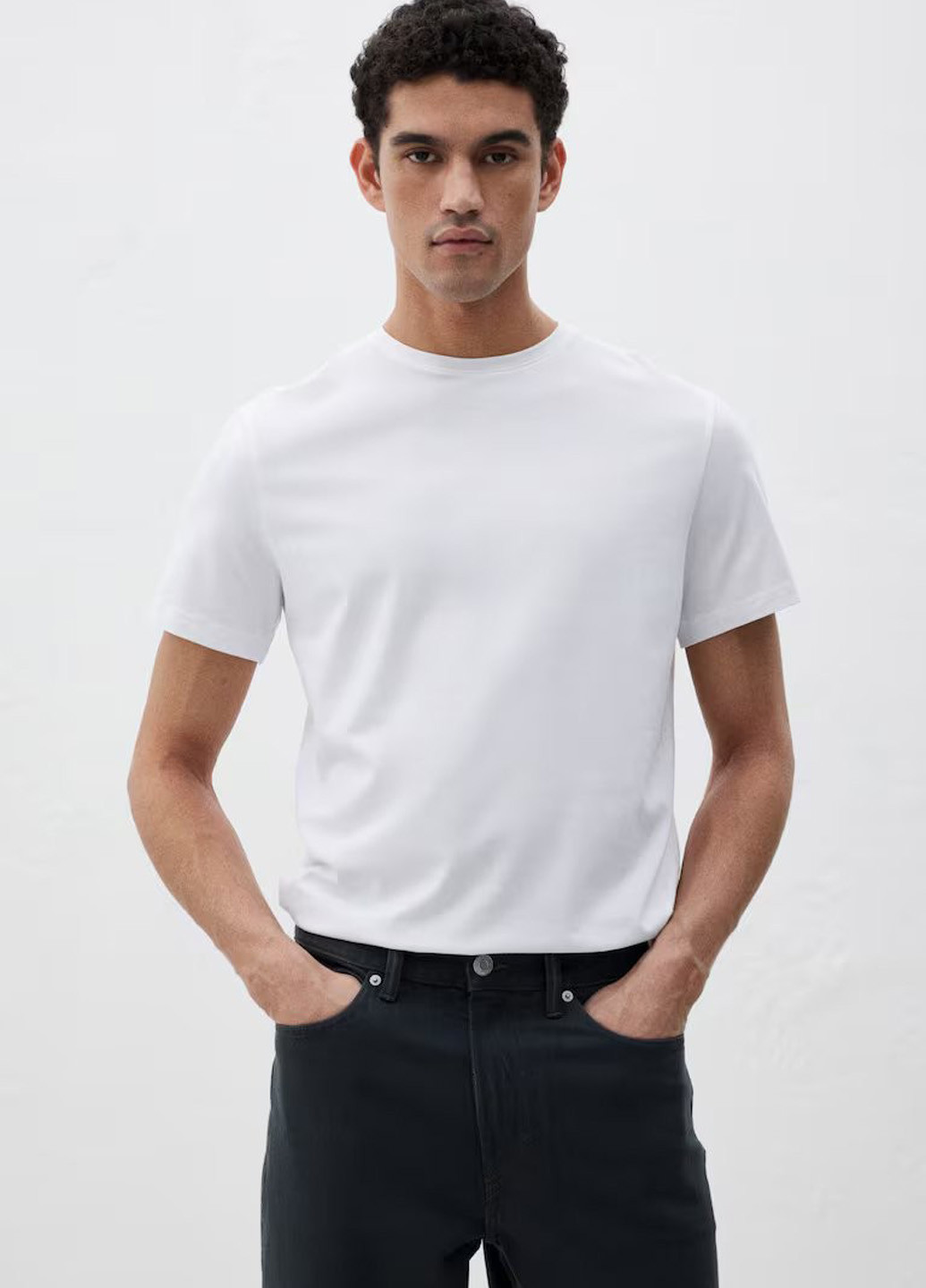 Белая футболка H&M