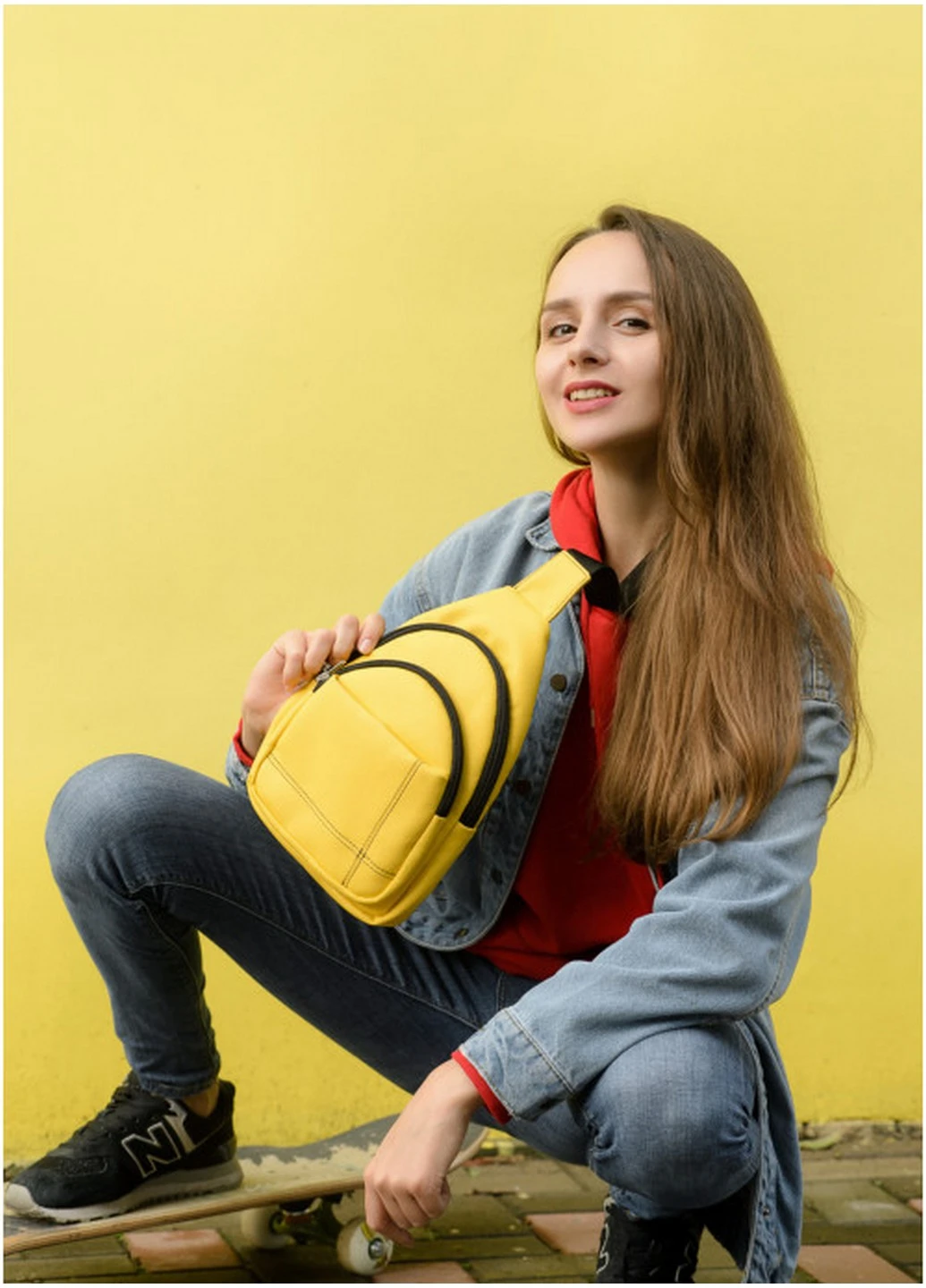 Сумка крос-боді жіноча 29х6х19 см Sambag (211366918)