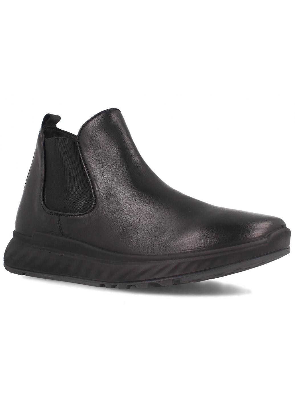 Черные осенние мужские ботинки форестер Forester