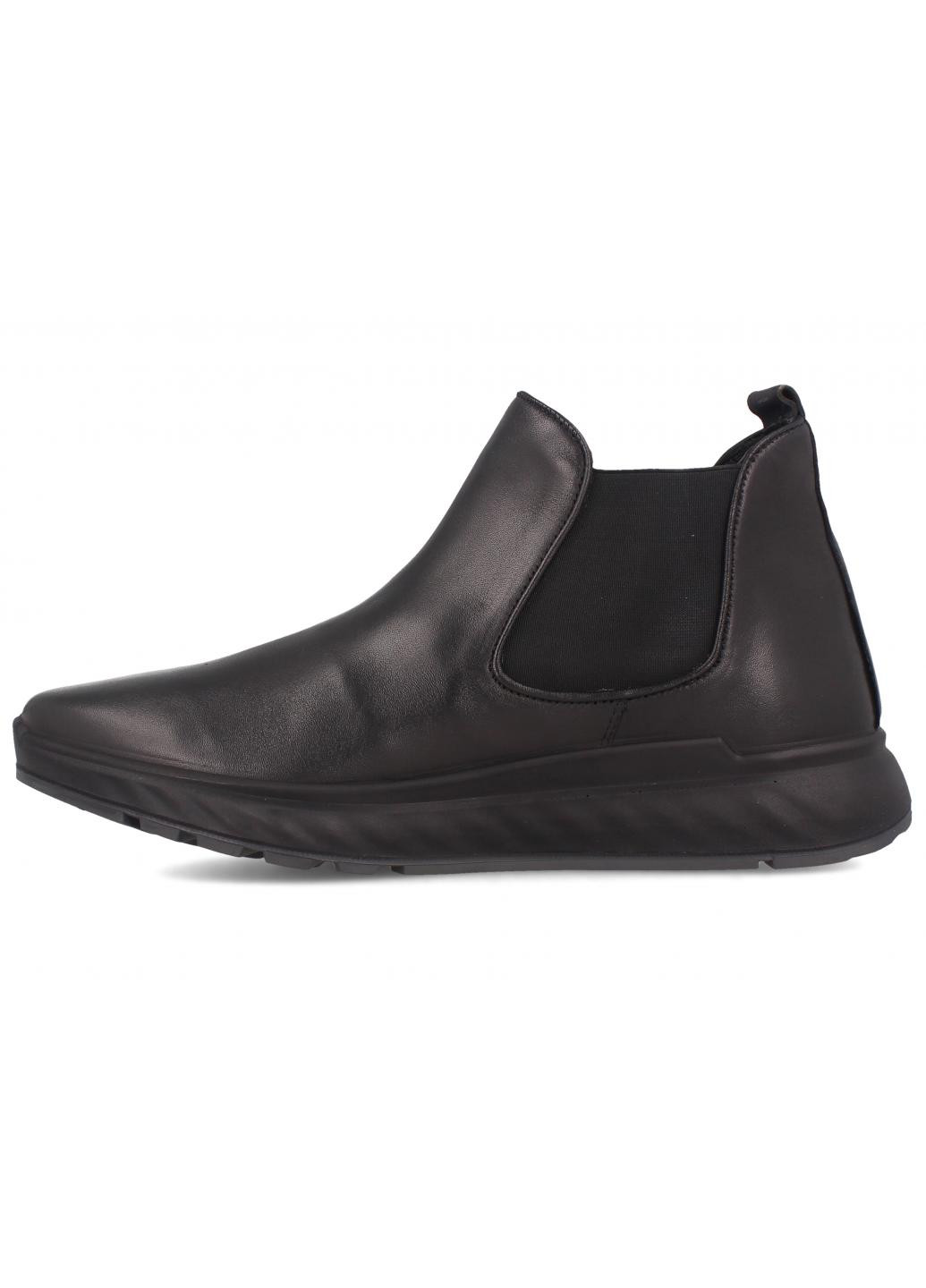 Черные осенние мужские ботинки форестер Forester