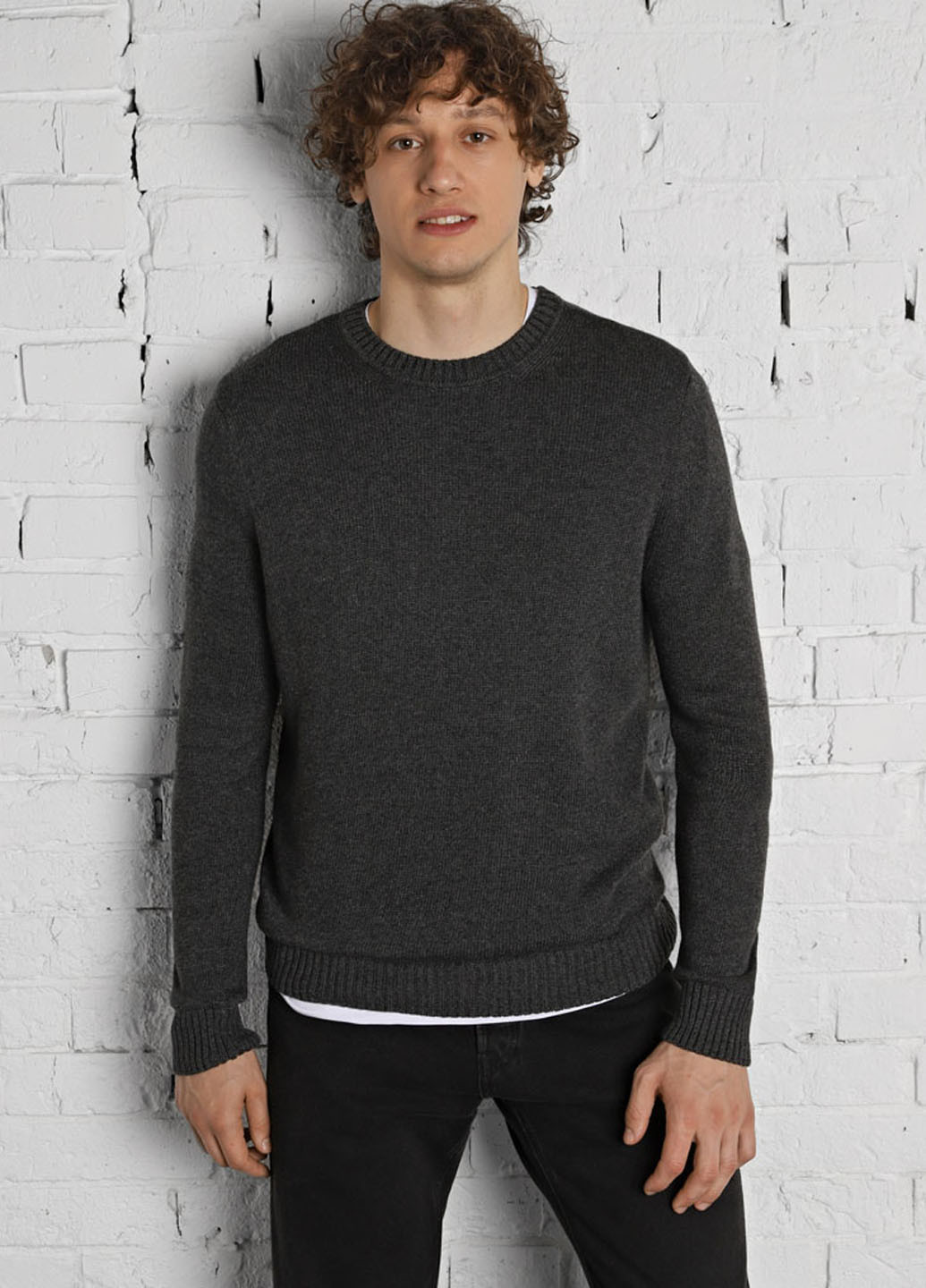 Темно-сірий демісезонний джемпер джемпер Promin