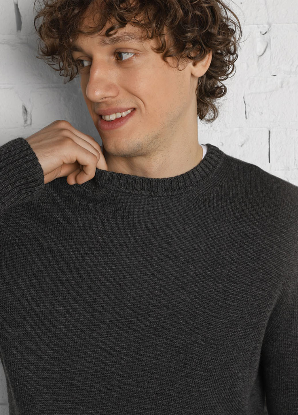 Темно-сірий демісезонний джемпер джемпер Promin