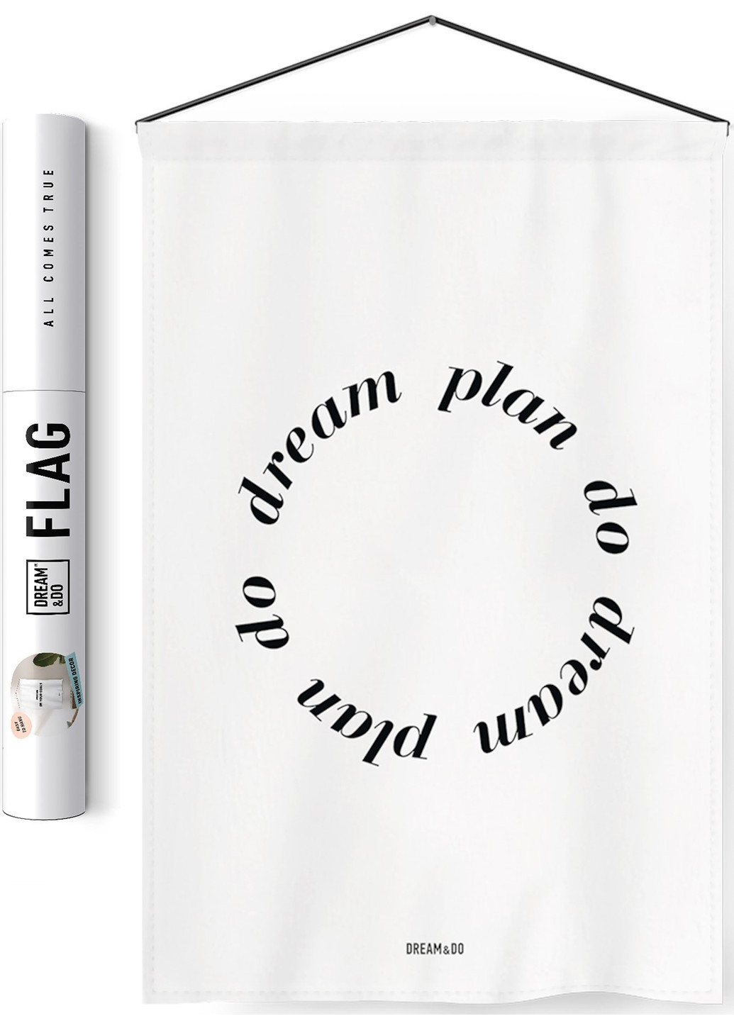 Прапор "Dream&Do Flag - dream plan do" 1DEA.me (254288749)