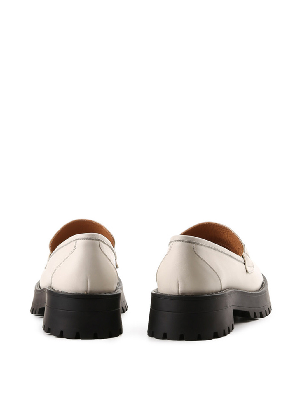 Le'BERDES Туфлі лофери молочний з натуральна шкіра, україна — демісезон (248039968)