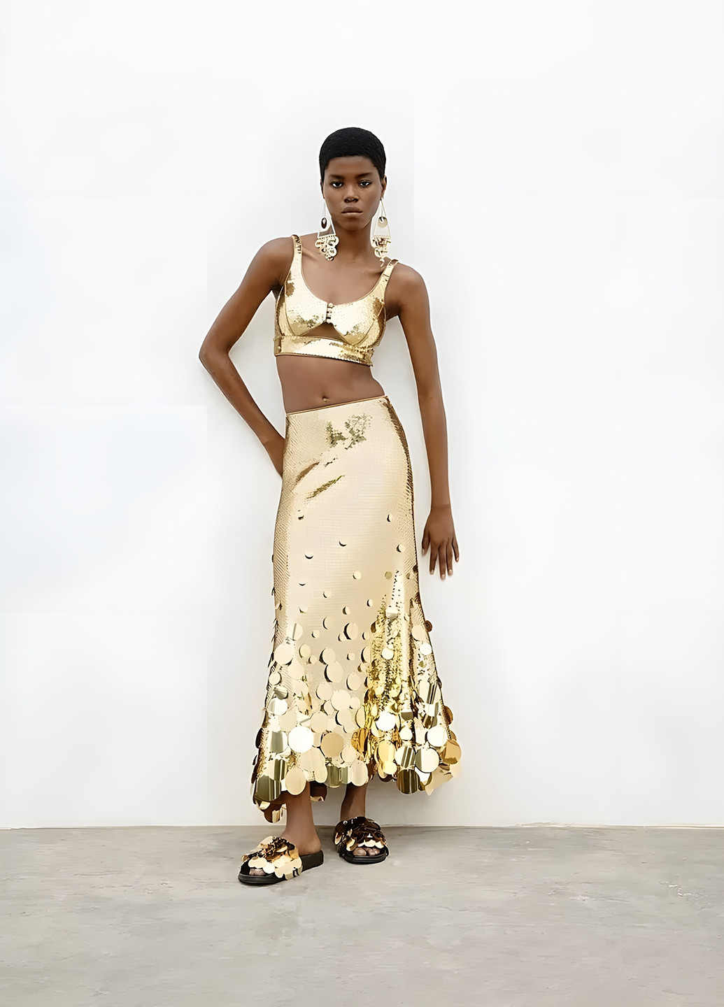 Топ H&M х Rabanne (326178292)